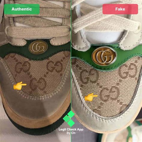 gucci fake hoes|how to find gucci shoes.